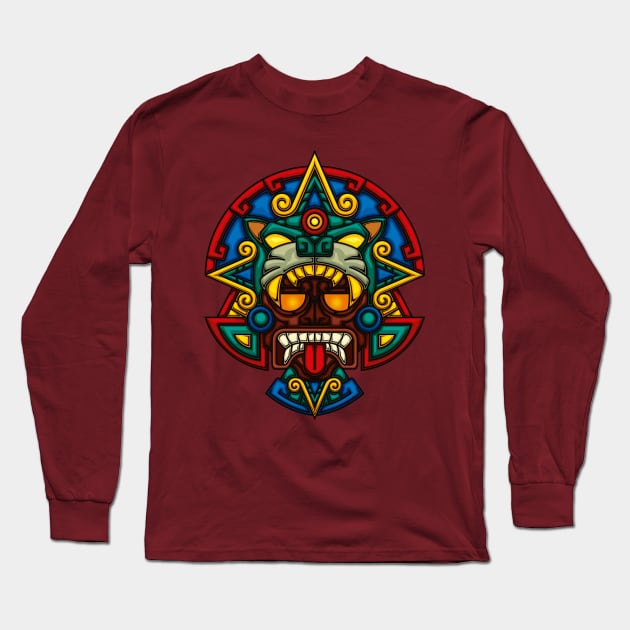 Mistic Mask Nagat Xull Long Sleeve T-Shirt by BJManchester